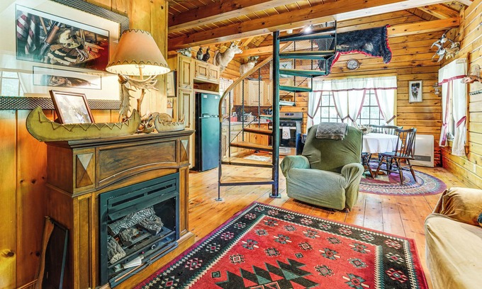 Orland Cabin | 35 Mi to Acadia: Rustic Retreat in Orland!