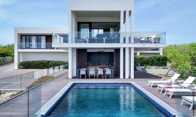 St. Marie Villa | 360 Views- Villa w/Private Pool, Oceanview & Salt Lake Views - Coral Estate