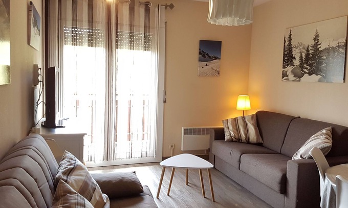 Pas de la Casa Apartment | 38 CHAMOIS-APT- balco- 1 hab -PAS DE LA CASA-007717