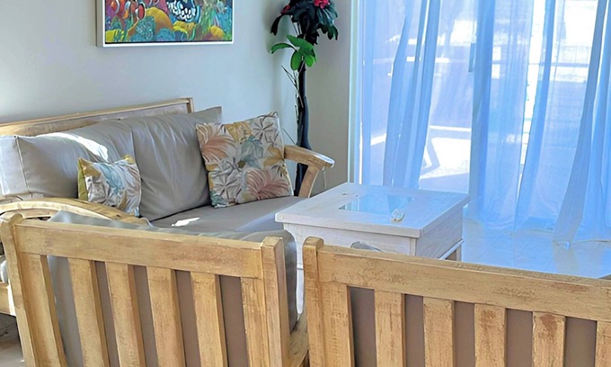 Cabarete Condo | 3BR 3.5 Baths - Chic Cabarete Beachfront - Pool, Balcony, A/C