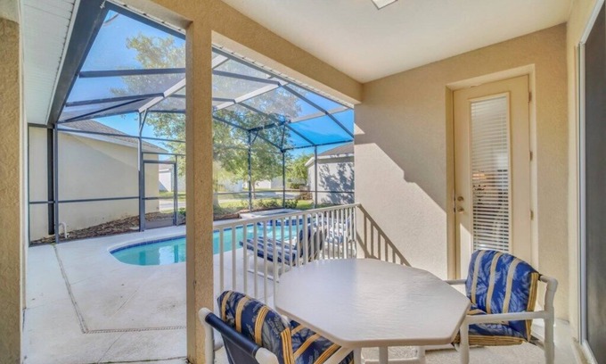Crescent Lakes Villa | 4 Bedroom 3 Bath Pool Home Close To Disney