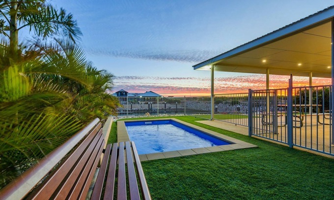 Exmouth House | 4 Corella Court - Pool and Jetty 12m max