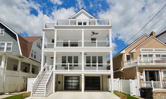 Atlantic City House | 4 houses from beach; Outside pool; Elevator Access; Less than 3 yrs old