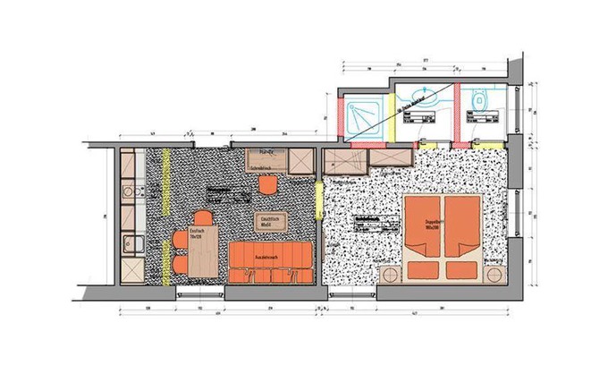 Huettschlag Apartment | 40 m² Apartment ∙ 1 bedroom ∙ 4 guests