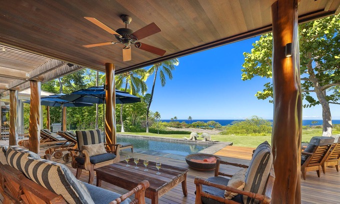 Kamuela House | 5 Bdrm Luxury Home at Mauna Kea Resort - Amazing Pool and Yard!