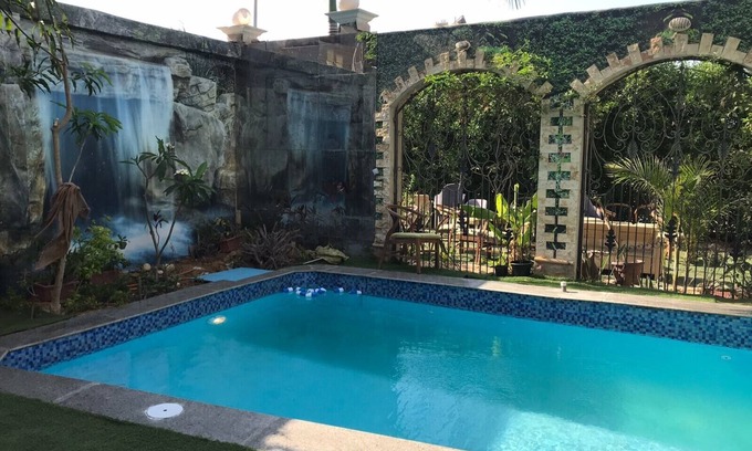 6th of October City Villa | 5 bedrooms classic villa with coverable warm private pool sheik zayed compound