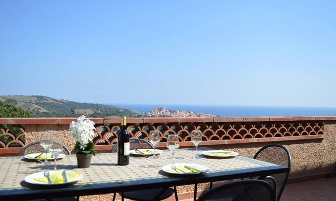 Banyuls-sur-Mer House | 5-room villa, 3 bedrooms with garden, air conditioning, wifi, pets allowed