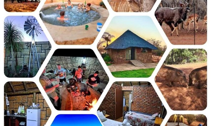 Madibeng Apartment | 5 Sleeper Bushcamp Chalet Hartbeespoort