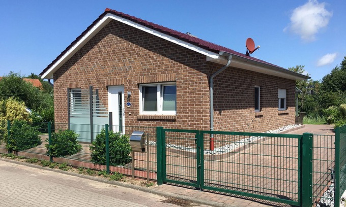 Dorumer Neufeld House | 500m zum Hundestrand, Eingezäunter Garten, Ebenerdig