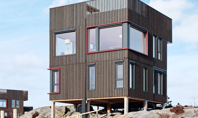 Risor House | 6 person holiday home in Søndeled