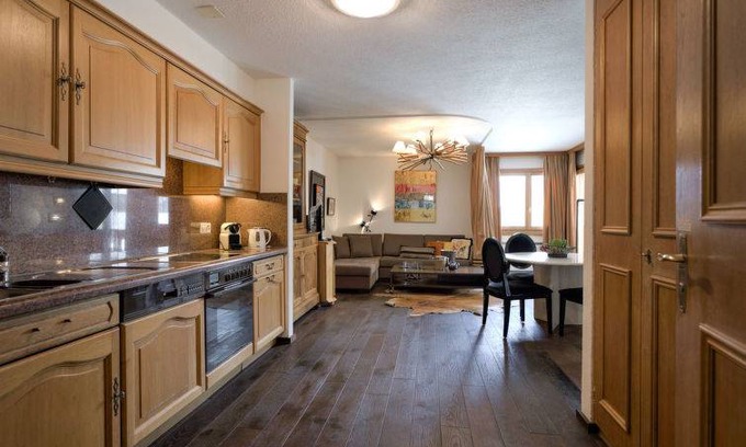 Sankt Moritz-Bad Apartment | 60 m² Apartment ∙ 1 bedroom ∙ 3 guests