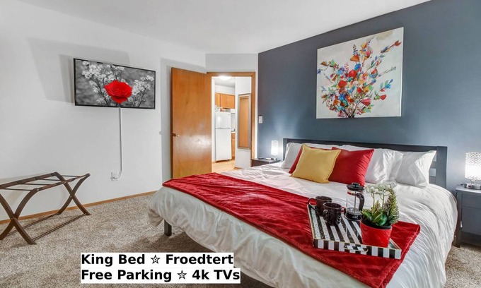 Wauwatosa Apartment | 64 m² Apartment ∙ 1 bedroom ∙ 5 guests