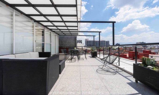 Venustiano Carranza Condo | 701 Stunning Views PH private terrace apt Rooftop