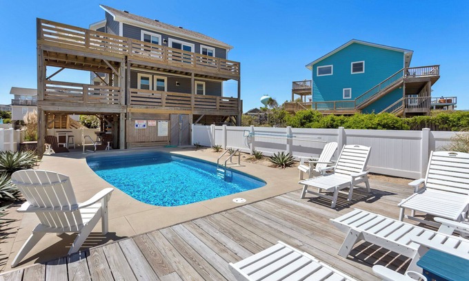 South Nags Head House | 7107 Intangible Bay * 1 Min Walk to the Beach