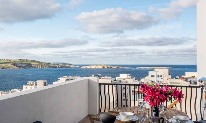 Bugibba Apartment | 76 m² Apartment ∙ 2 bedrooms ∙ 6 guests