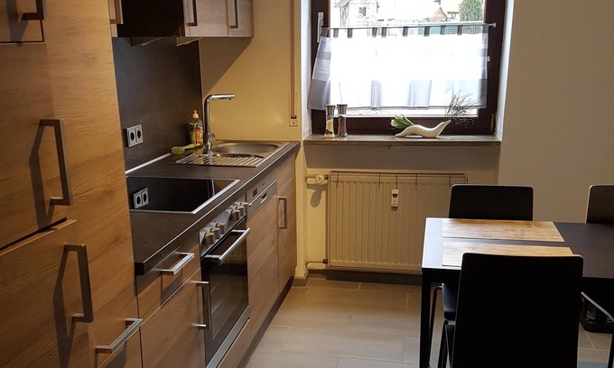 Neustadt an der Waldnaab Condo | 80sqm feel-good apartment with balcony in Neustadt, near Weiden with a new kitchen