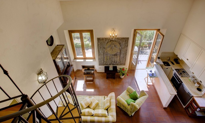 Capalbio Apartment | A breathtaking view of Burano Lake and Ansedonia in a Confortable apartment