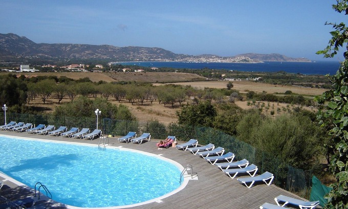 Lumio Apartment | A corner of paradise in a small Corsican village with large swimming pool and tennis