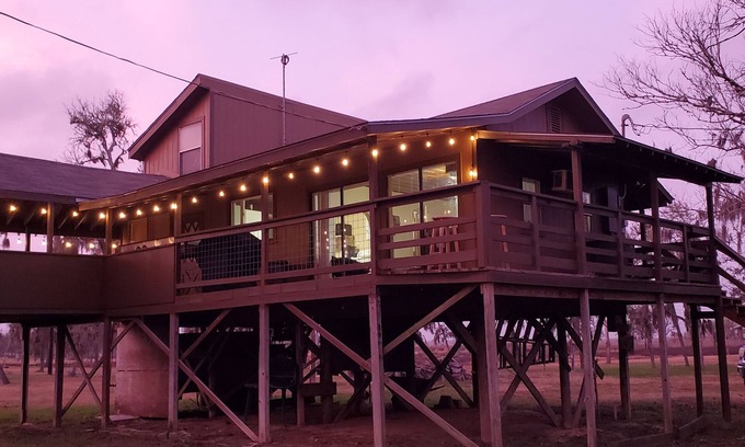 Tivoli Cabin | A fisherman's paradise, located on the beautiful Guadalupe River.