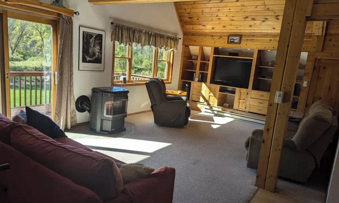 Mindoro House | A-frame home on Trout Stream