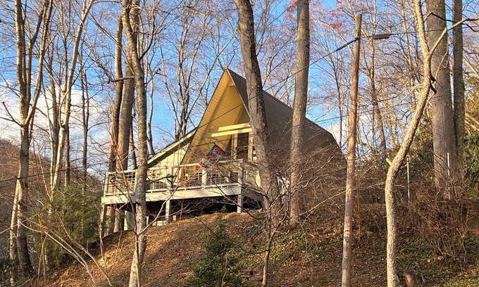 Whittier Ski Chalet | A-Frame of Mind in the Smoky's, a mountain retreat.