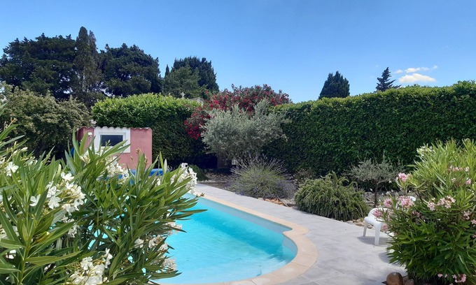 Aramon House | A MAZET IN PROVENCE WITH SWIMMING POOL