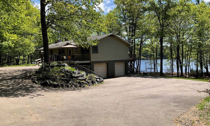 Eagle River House | A Private Lake Estate on Eagle River Chain - 1 mi from Downtown