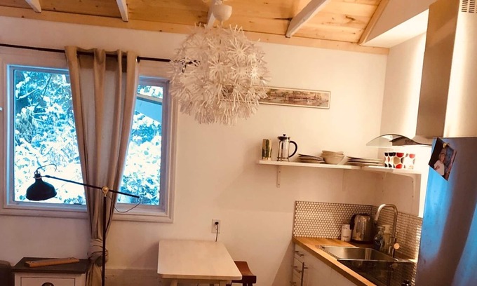 Regional District of Nanaimo House | A quaint loft style apartment located by trails in the forest.
