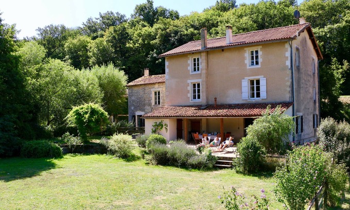 Nanteuil-en-Vallee House | A renovated Water Mill - An easy place to lead the good life