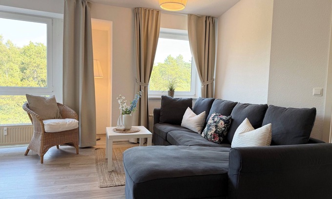Sahlenburg Apartment | A3.3 - Bright vacation apartment, close to the beach for up to 7 people