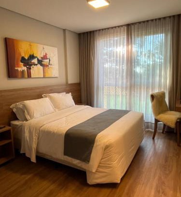 Canela Apartment | Aconchego Serra Class 205 Piscina, espaço kids, academia, sauna