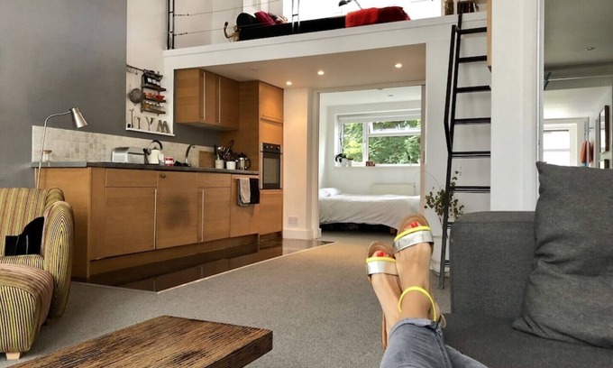 Blackheath Apartment | Adorable loft style New-yorkais a 10 min à pieds du Park de Greenwich.