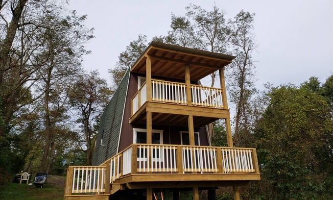 Athens Cabin | Aframe cabin in the woods #2