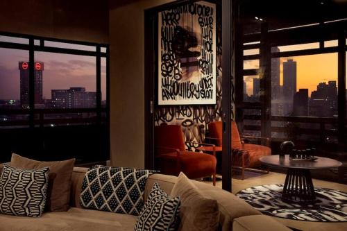 Downtown Johannesburg Apartment | AHEAD MEA Best Suite - DJ Black Coffee Penthouse