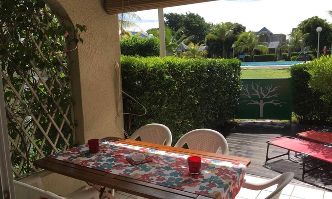 Grand-Baie House | Air-conditioned house with swimming pool in the residence
