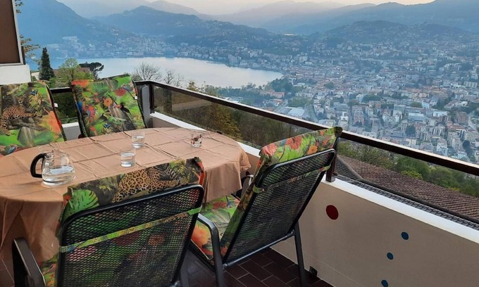 Lugano Apartment | Al Bosco - fantastic view of Lugano