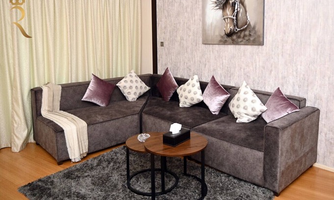 Al Raha Beach Apartment | Al Rahbah 1B 207 · Modern 2BR Apartment - Beach Access