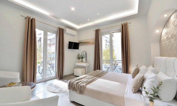 Agios Panteleimonas Apartment | Alekos Apartments 2 Netflix, Self Check-In