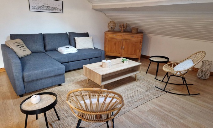 Goncelin Apartment | All in Rattan π #EK
