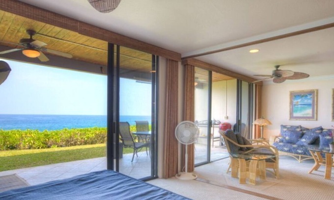 Kahaluu Bay Condo | Aloha Condos, Keauhou Kona Surf and Racquet Club, Condo 1-102, Oceanfront