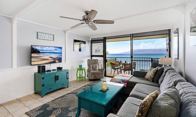Kahana Condo | Aloha, Kai, Paradise Oceanfront Kahana Reef Condo with Mesmerizing Views