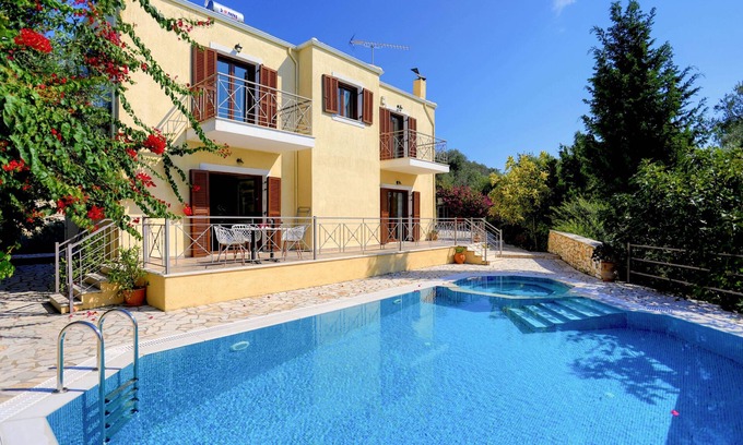 Magazia Villa | Aloni on Paxos: Stunning private Villa, Private Pool, Views