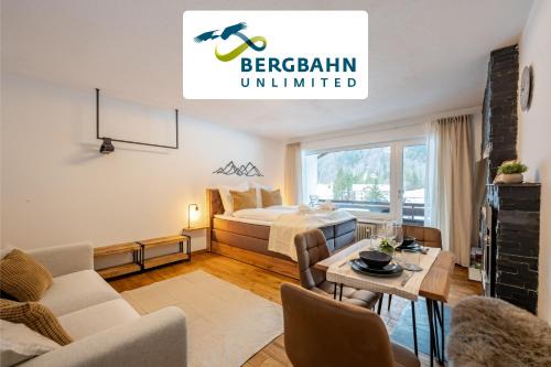Rappele Apartment | Alpenstube mit Bergblick, Sauna und Hallenbad