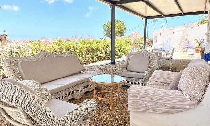 Mojacar Cottage | Amalita House. Rural environment 5km from the beach of Mojácar.