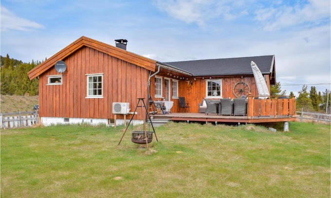 Nord-Aurdal House | Amazing Home In Tisleidalen With Sauna