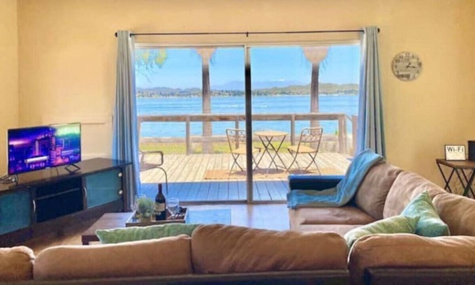 Lake Elsinore House | An Original Lake House, with a Private Beach!