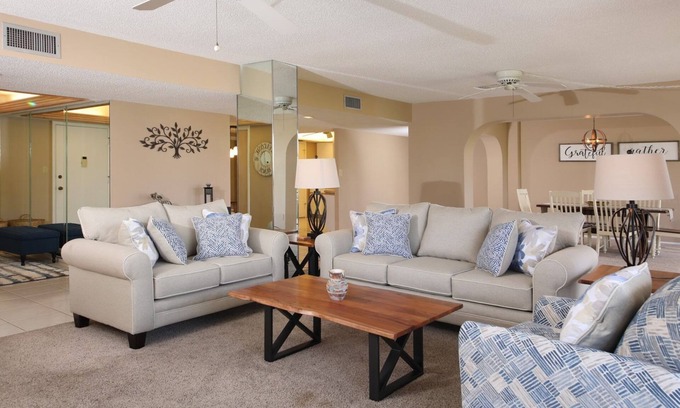 Siesta Key Condo | Anchorage Resort 3 Bedroom 3rd Floor Condo with Balcony 0886