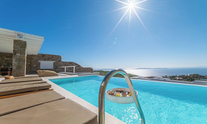 Faros Armenistis Villa | Anthis Villa Aphrodite, Private infinity Pool!