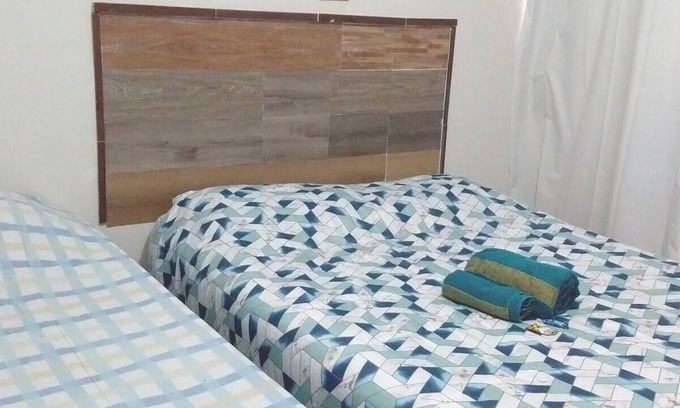 Maringa Apartment | Ap 03 Esp Sara double bed, single bed.