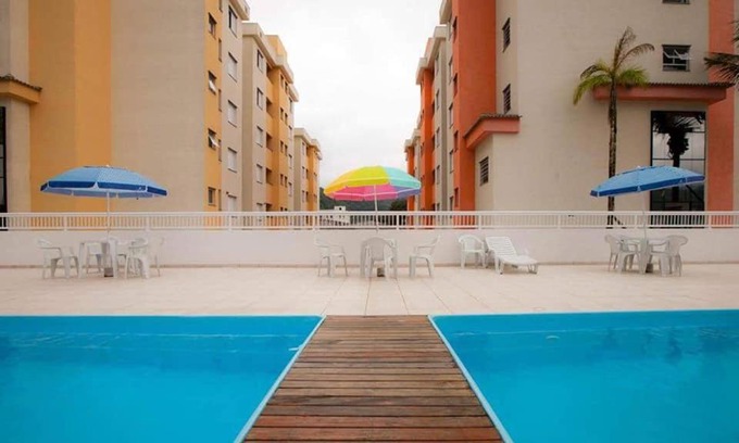 Ipiranguinha Apartment | AP 1210 SUN WAY UBATUBA com PISCINA E CHURRASQUEIRA